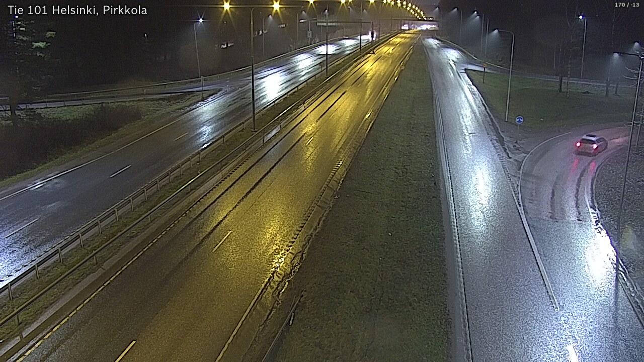 Weather Camera Image Väg 101 Helsingfors Britas, Helsinki, Uusimaa