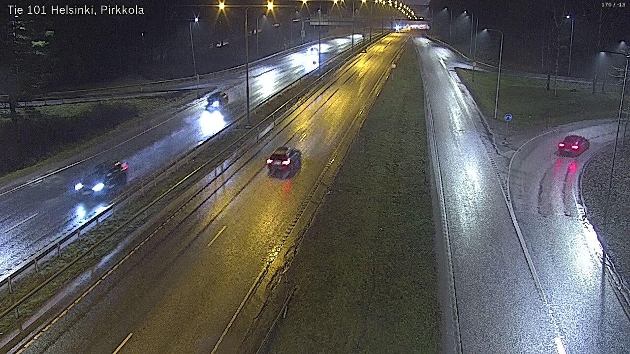 Weather Camera Image Väg 101 Helsingfors Britas, Helsinki, Uusimaa