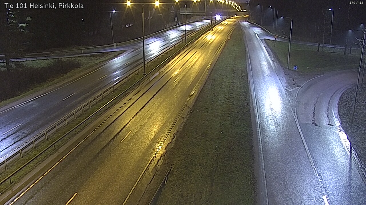 Weather Camera Image Väg 101 Helsingfors Britas, Helsinki, Uusimaa