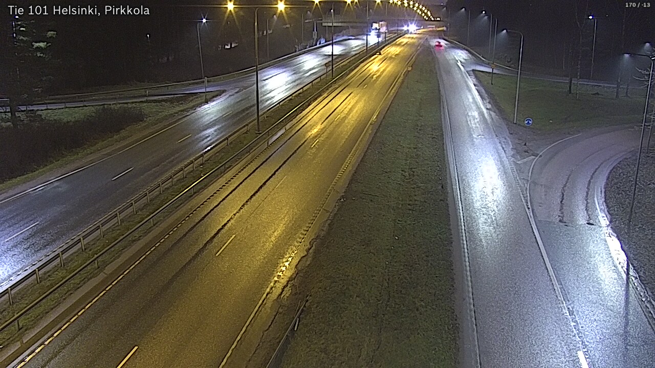 Weather Camera Image Väg 101 Helsingfors Britas, Helsinki, Uusimaa