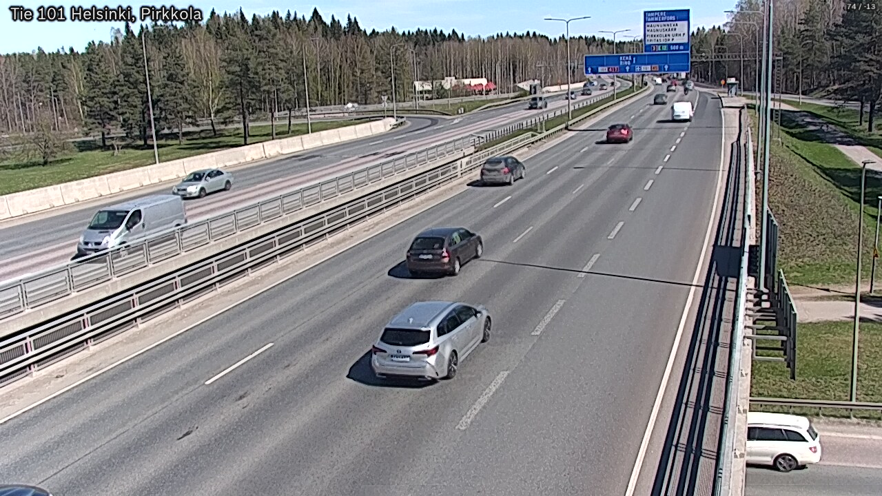 Kelikamerat Kuva Tie 101 Helsinki Pirkkola, Helsinki, Uusimaa