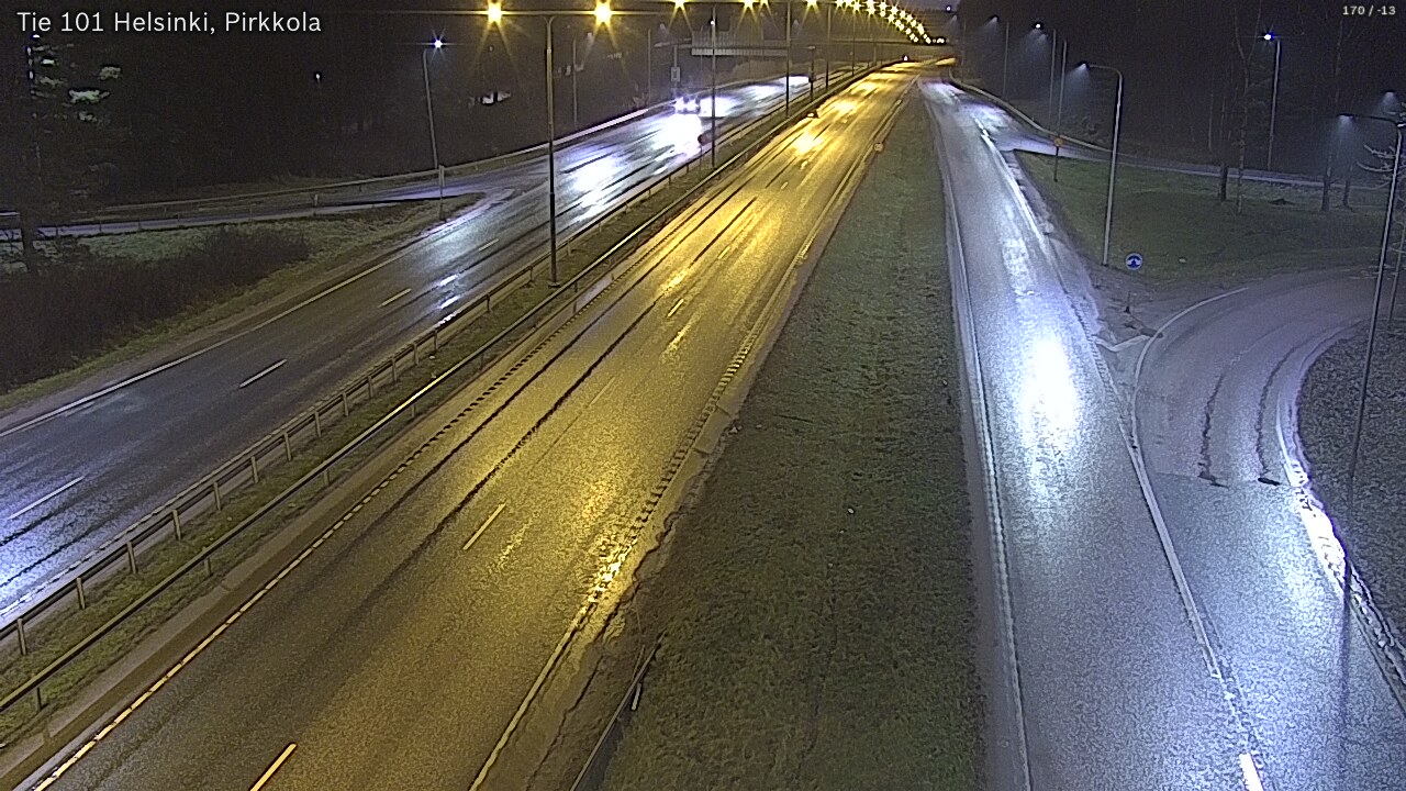 Weather Camera Image Väg 101 Helsingfors Britas, Helsinki, Uusimaa