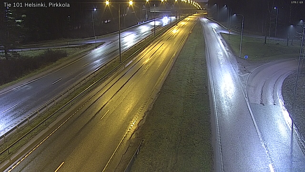 Weather Camera Image Väg 101 Helsingfors Britas, Helsinki, Uusimaa