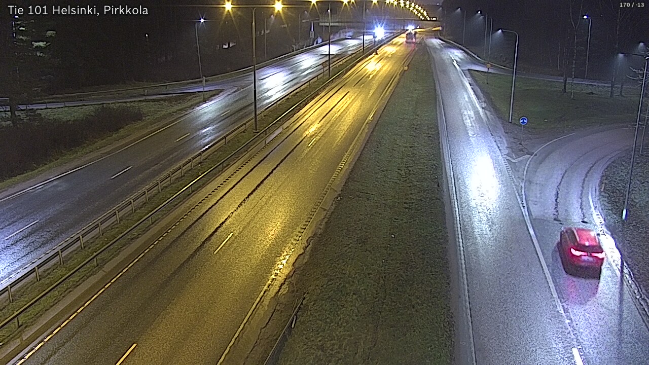 Weather Camera Image Väg 101 Helsingfors Britas, Helsinki, Uusimaa