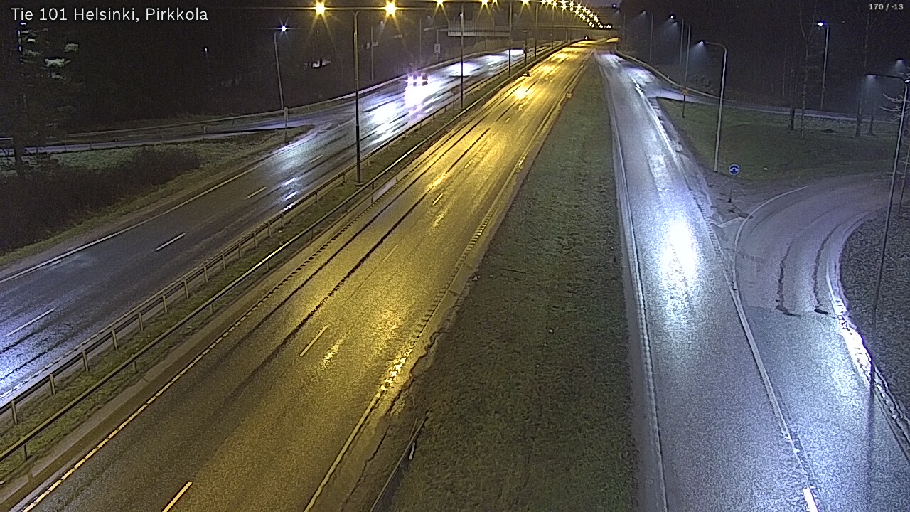 Weather Camera Image Väg 101 Helsingfors Britas, Helsinki, Uusimaa