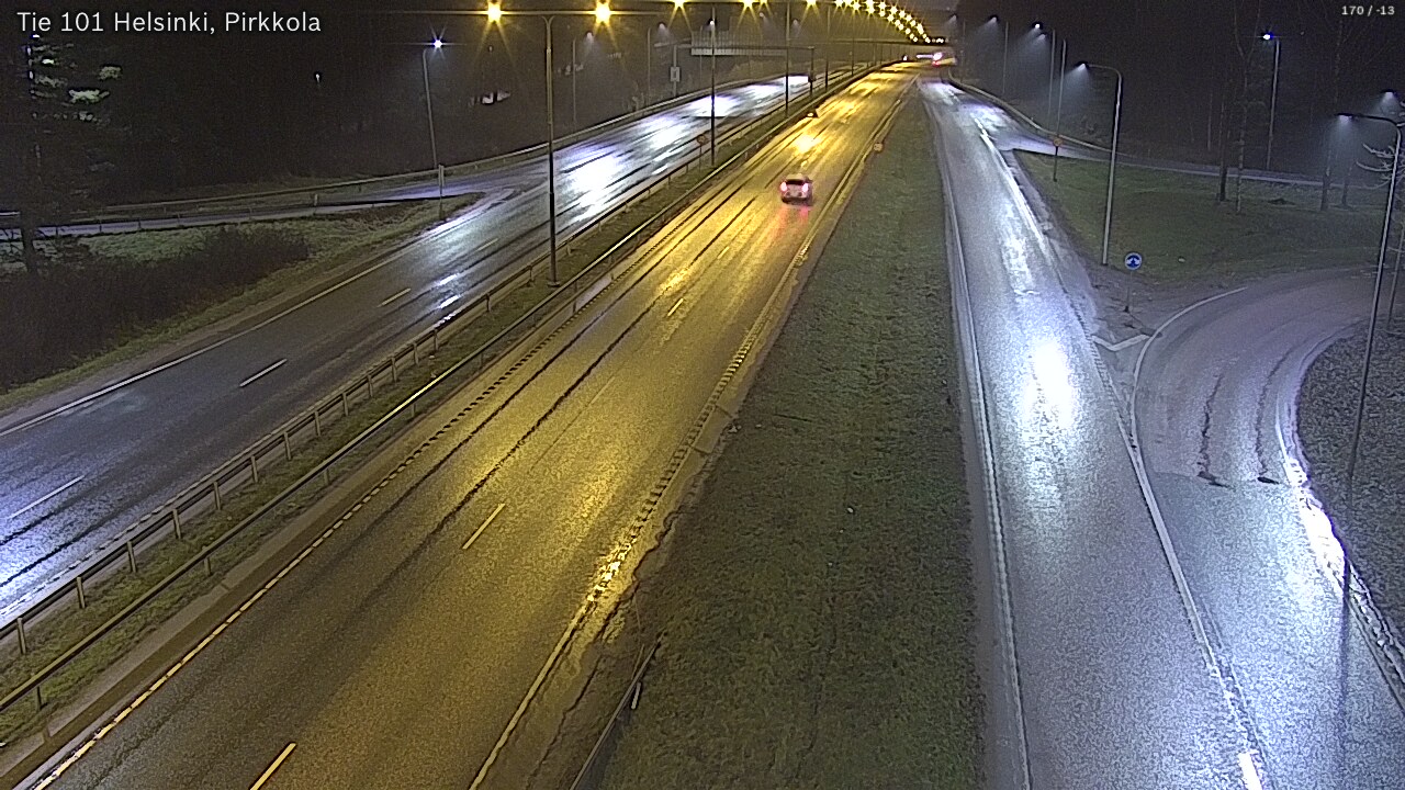 Weather Camera Image Väg 101 Helsingfors Britas, Helsinki, Uusimaa