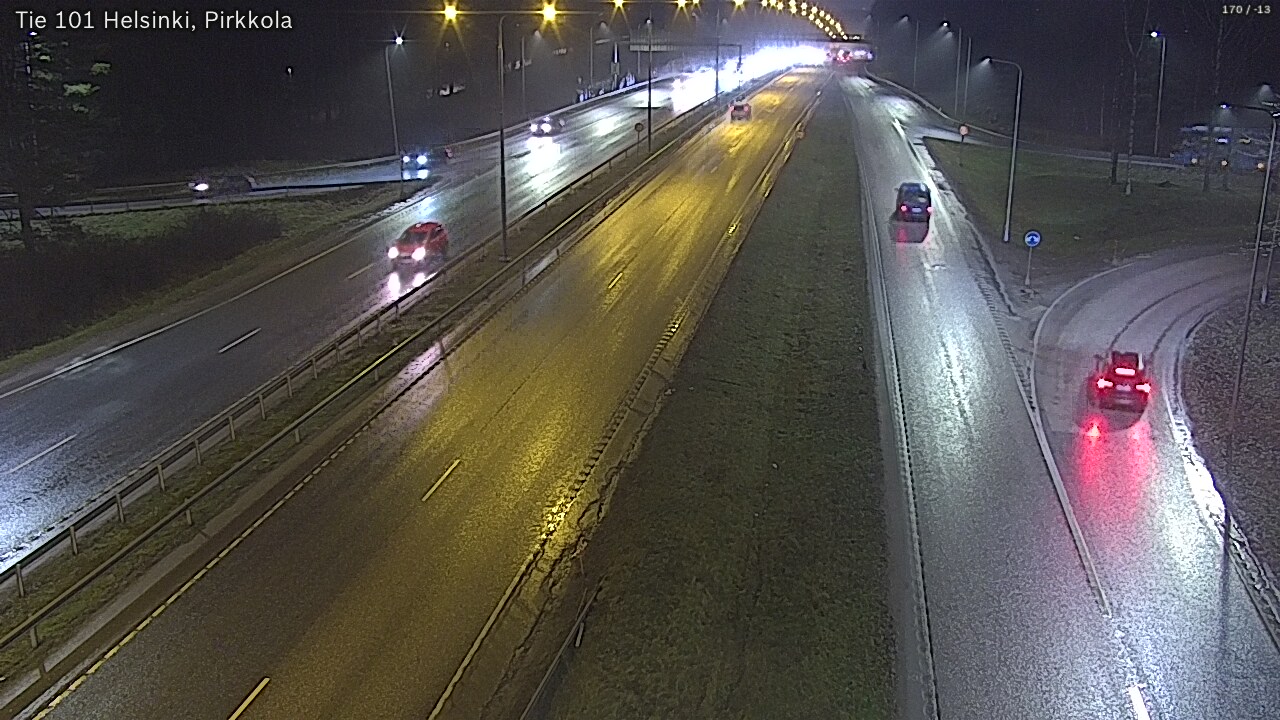 Weather Camera Image Väg 101 Helsingfors Britas, Helsinki, Uusimaa
