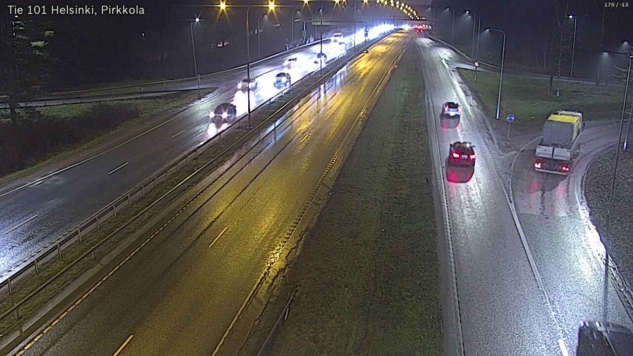 Weather Camera Image Väg 101 Helsingfors Britas, Helsinki, Uusimaa