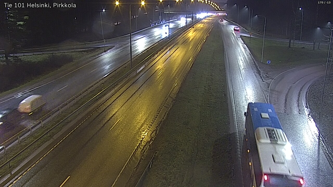 Weather Camera Image Väg 101 Helsingfors Britas, Helsinki, Uusimaa