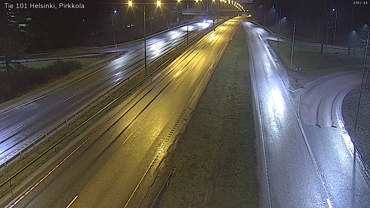 Weather Camera Image Väg 101 Helsingfors Britas, Helsinki, Uusimaa