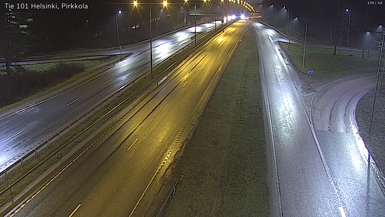 Weather Camera Image Väg 101 Helsingfors Britas, Helsinki, Uusimaa