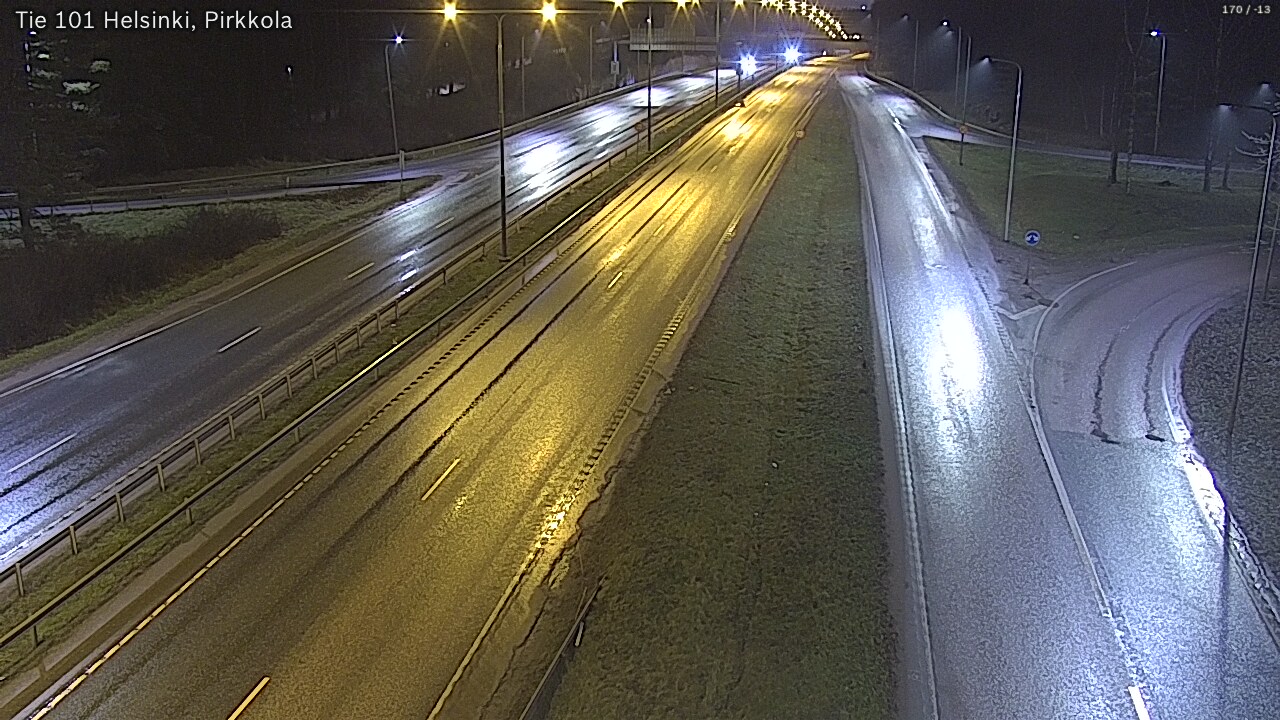 Weather Camera Image Väg 101 Helsingfors Britas, Helsinki, Uusimaa