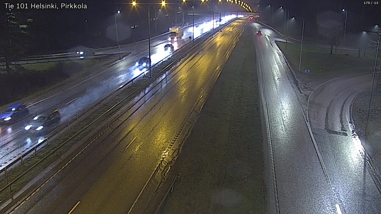 Weather Camera Image Väg 101 Helsingfors Britas, Helsinki, Uusimaa