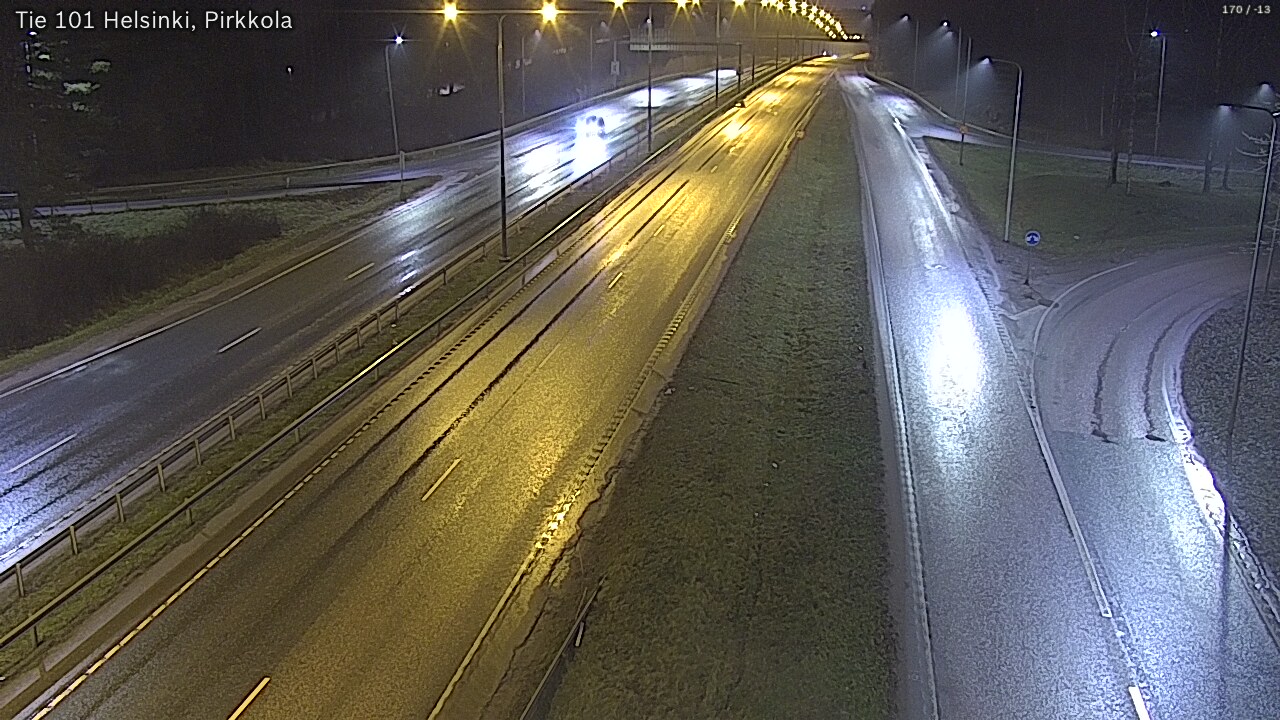 Weather Camera Image Väg 101 Helsingfors Britas, Helsinki, Uusimaa