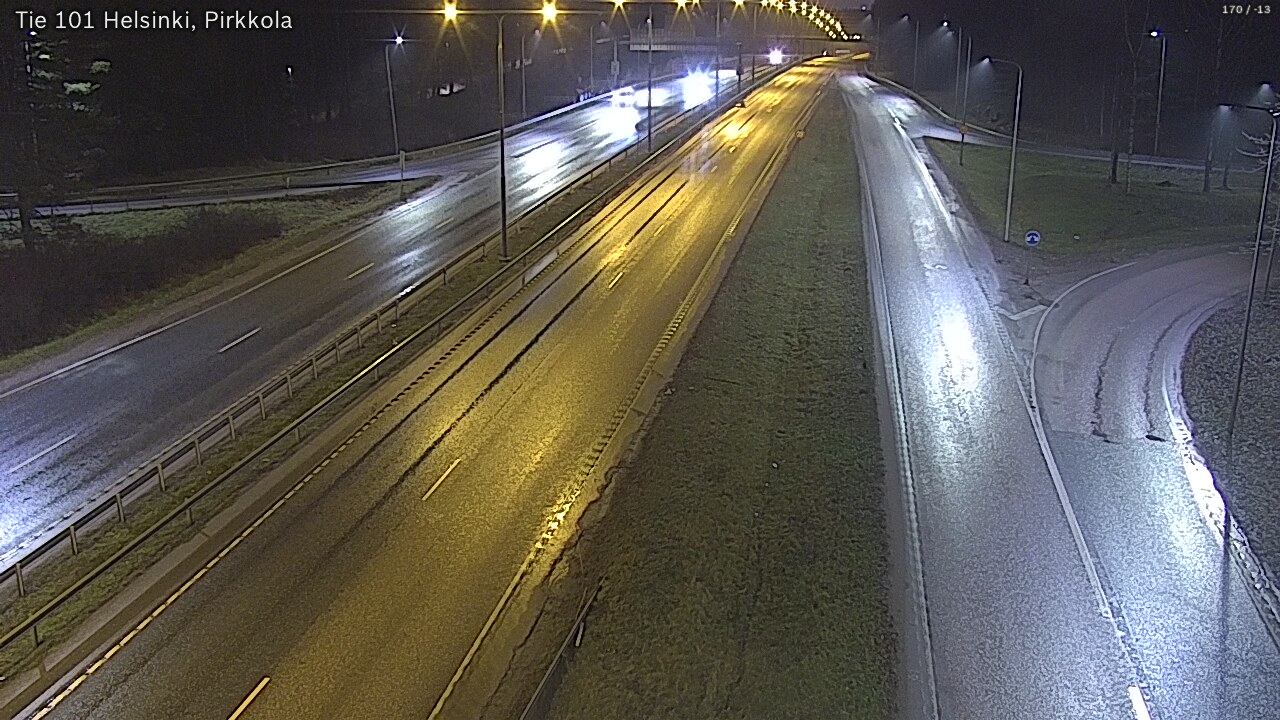 Weather Camera Image Väg 101 Helsingfors Britas, Helsinki, Uusimaa
