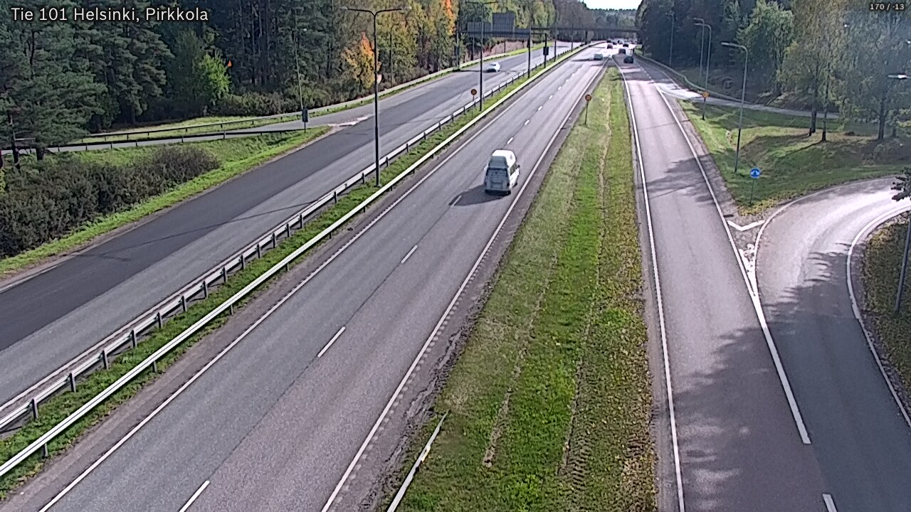 Weather Camera Image Väg 101 Helsingfors Britas, Helsinki, Uusimaa