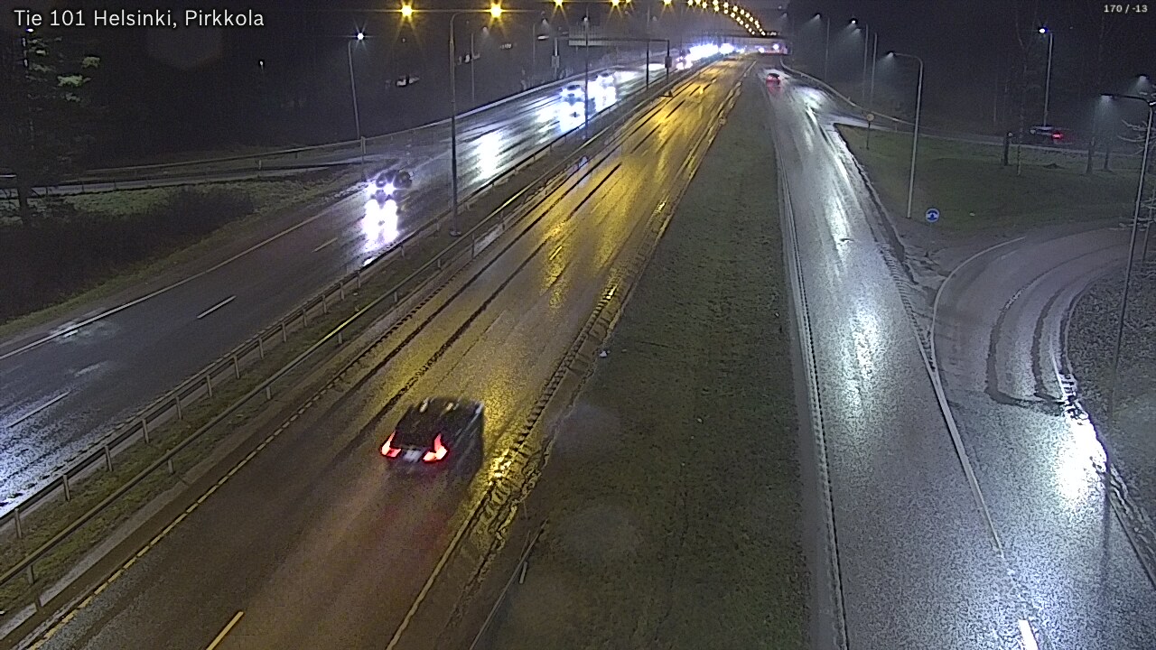 Weather Camera Image Väg 101 Helsingfors Britas, Helsinki, Uusimaa