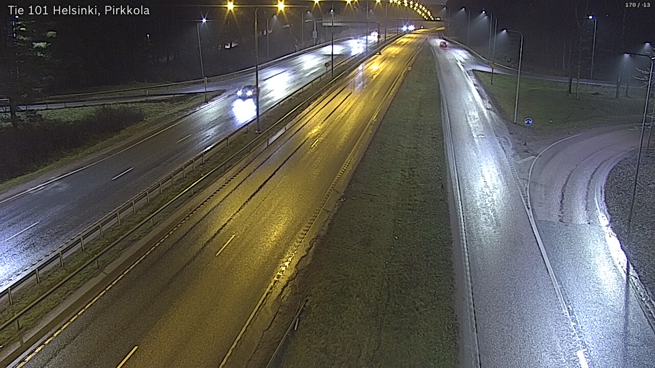 Weather Camera Image Väg 101 Helsingfors Britas, Helsinki, Uusimaa