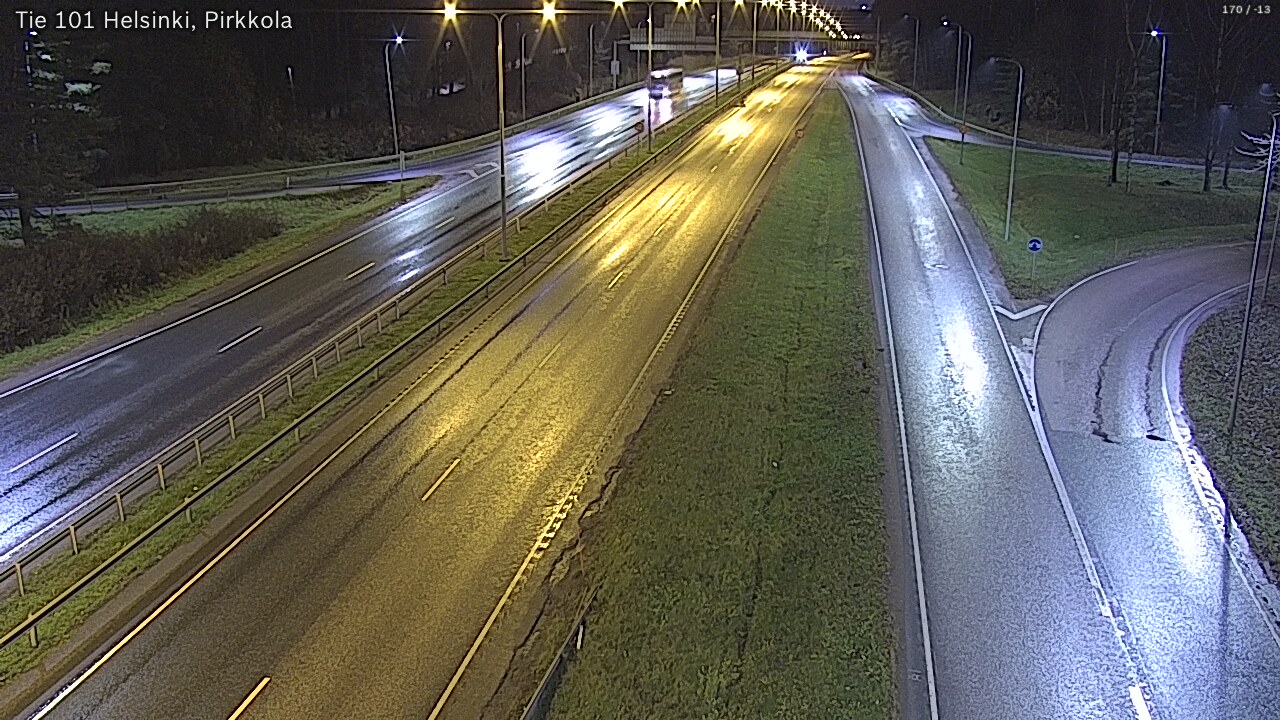 Weather Camera Image Väg 101 Helsingfors Britas, Helsinki, Uusimaa