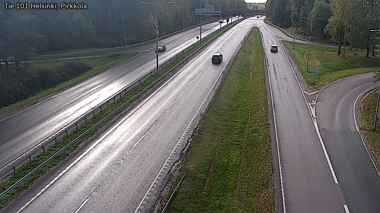 Weather Camera Image Väg 101 Helsingfors Britas, Helsinki, Uusimaa