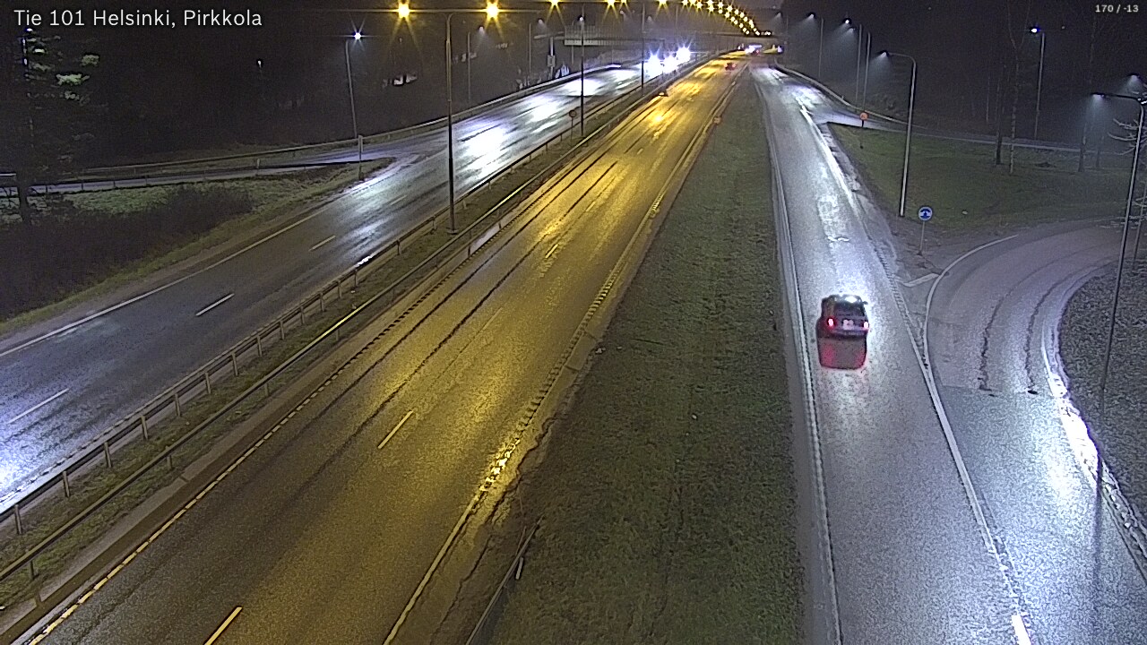 Weather Camera Image Väg 101 Helsingfors Britas, Helsinki, Uusimaa
