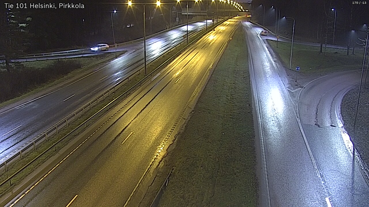 Weather Camera Image Väg 101 Helsingfors Britas, Helsinki, Uusimaa