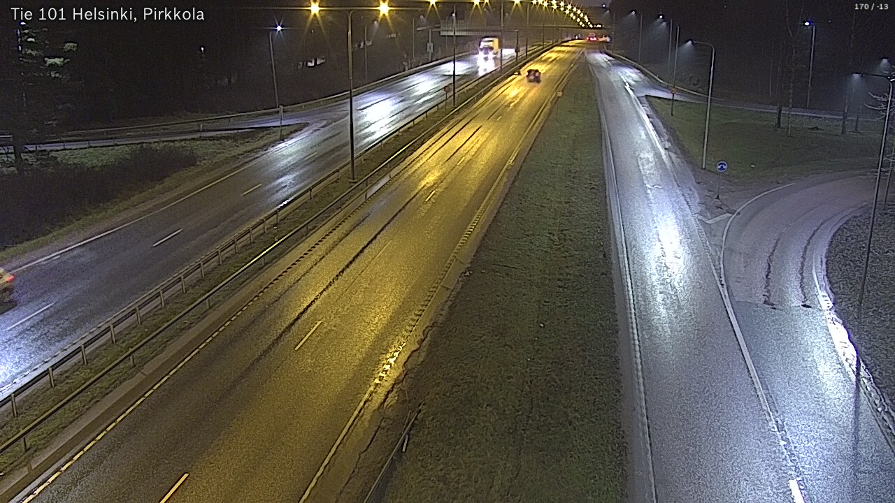 Weather Camera Image Väg 101 Helsingfors Britas, Helsinki, Uusimaa