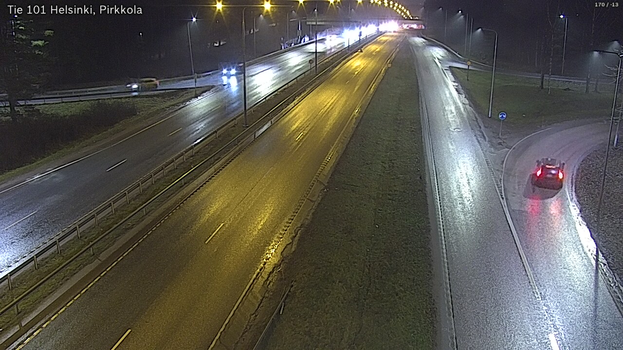 Weather Camera Image Väg 101 Helsingfors Britas, Helsinki, Uusimaa