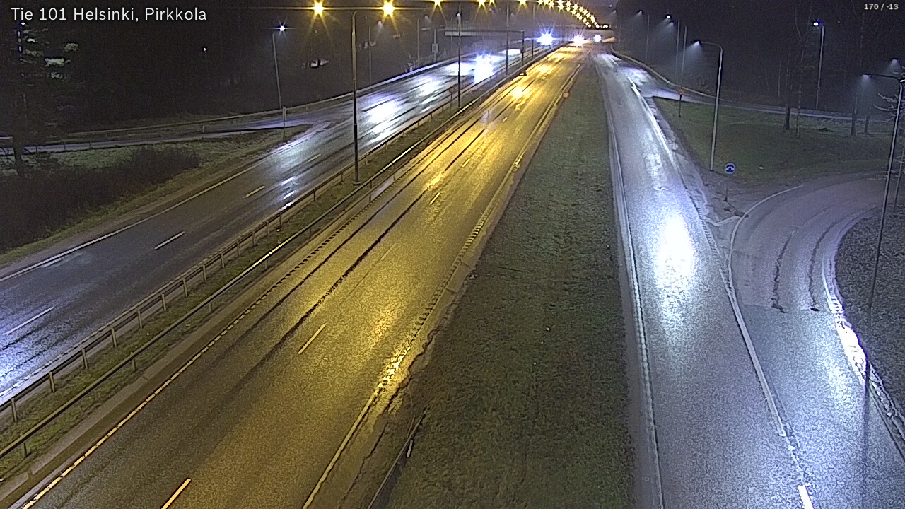 Weather Camera Image Väg 101 Helsingfors Britas, Helsinki, Uusimaa