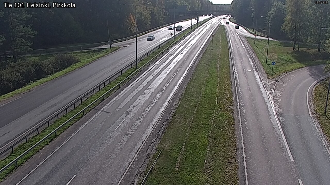 Weather Camera Image Väg 101 Helsingfors Britas, Helsinki, Uusimaa