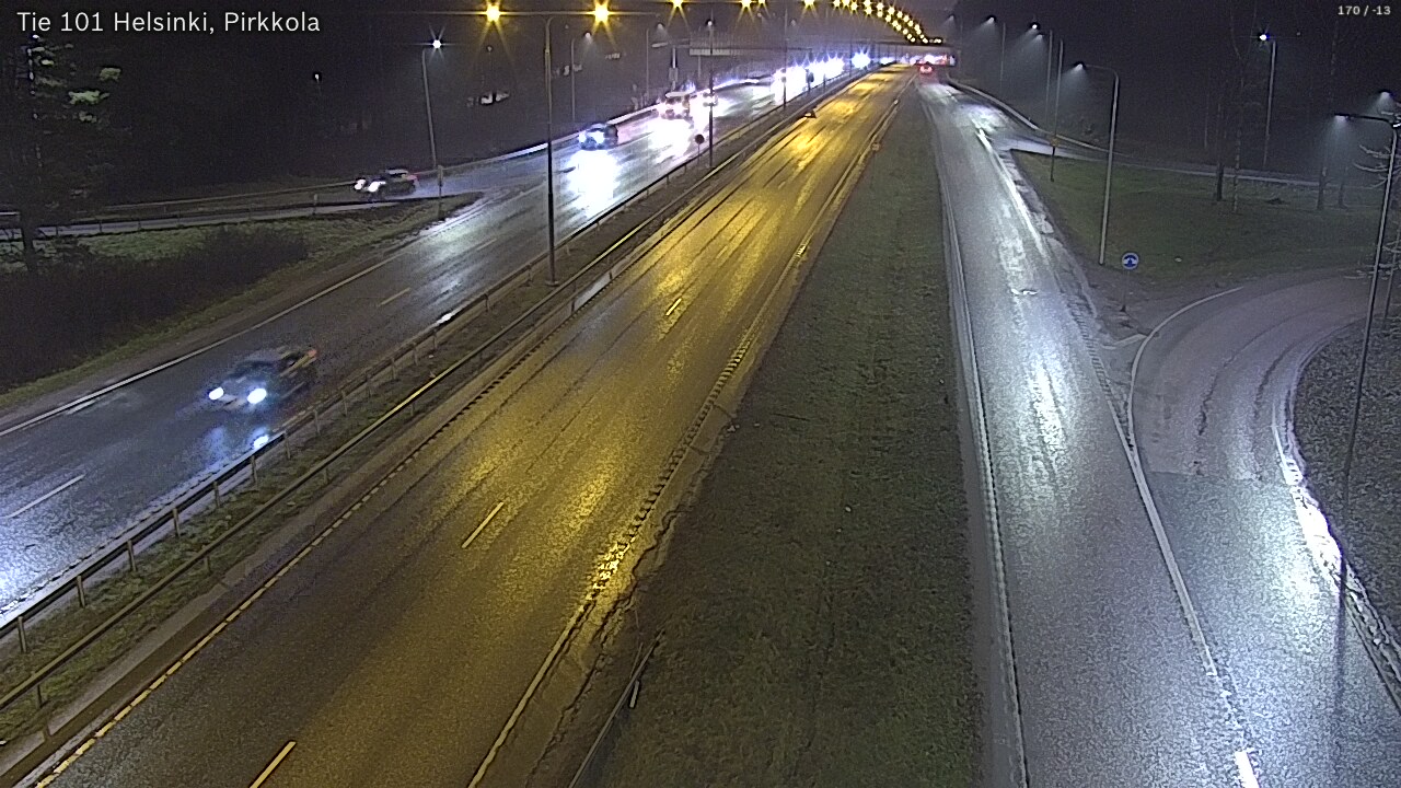 Weather Camera Image Väg 101 Helsingfors Britas, Helsinki, Uusimaa