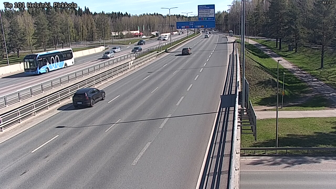 Kelikamerat Kuva Tie 101 Helsinki Pirkkola, Helsinki, Uusimaa