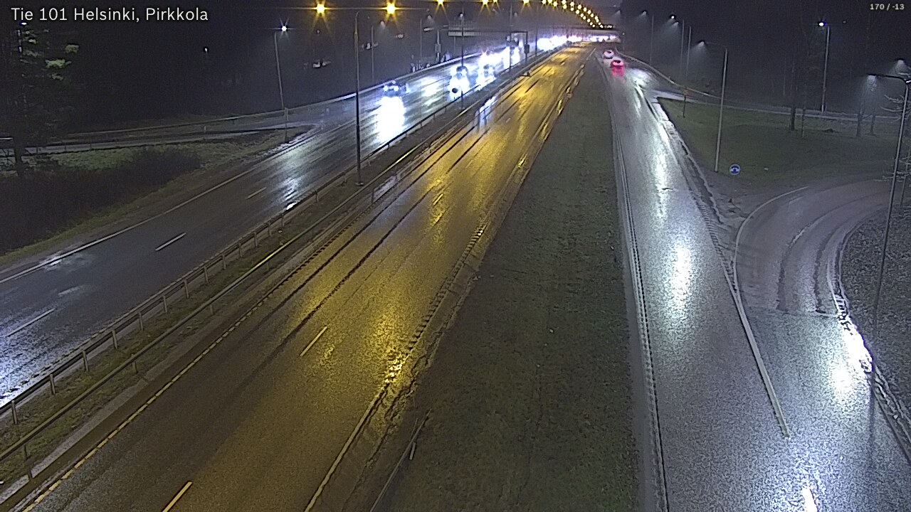 Weather Camera Image Väg 101 Helsingfors Britas, Helsinki, Uusimaa