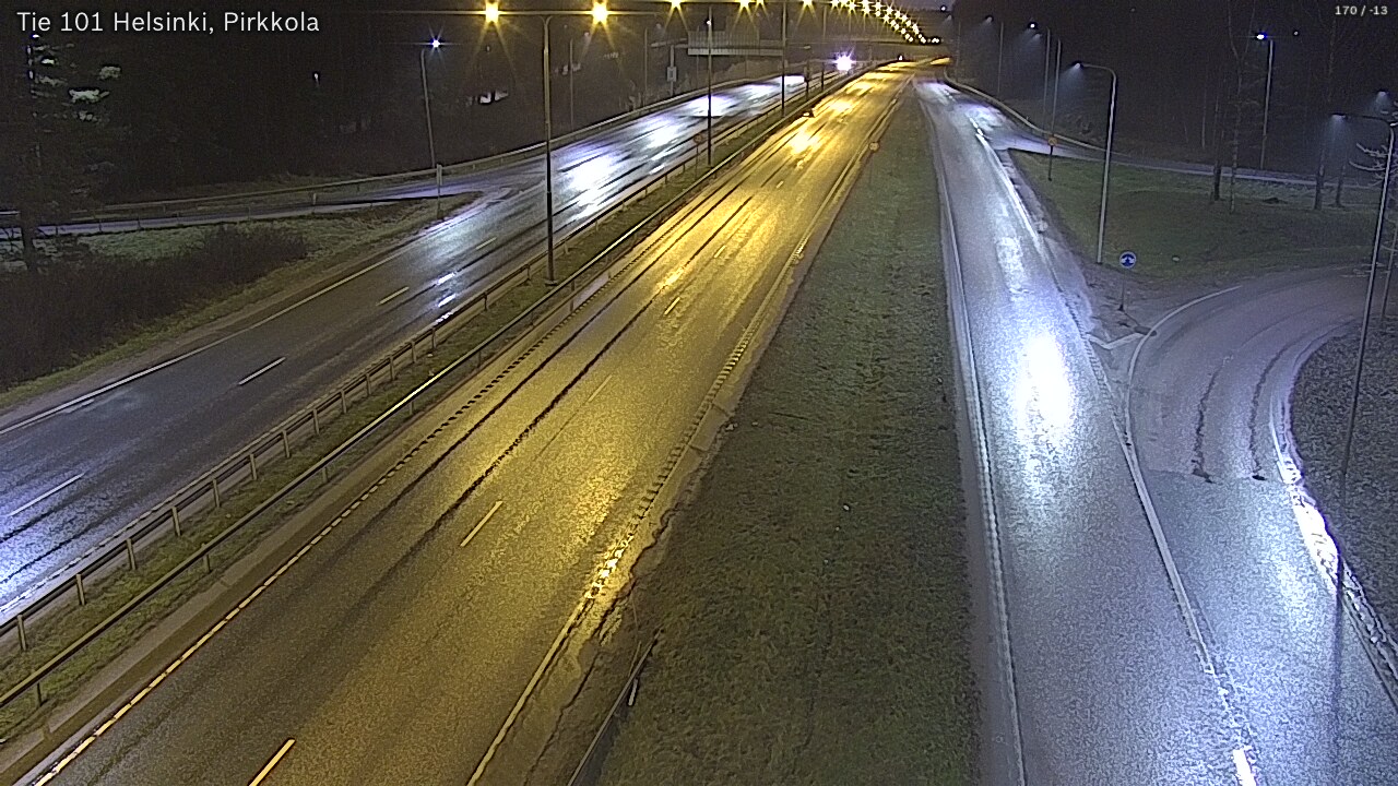 Weather Camera Image Väg 101 Helsingfors Britas, Helsinki, Uusimaa