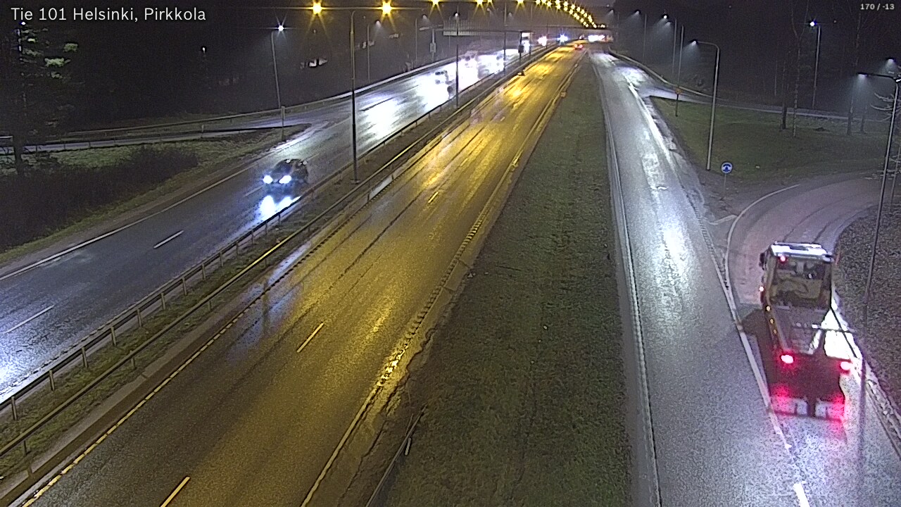 Weather Camera Image Väg 101 Helsingfors Britas, Helsinki, Uusimaa
