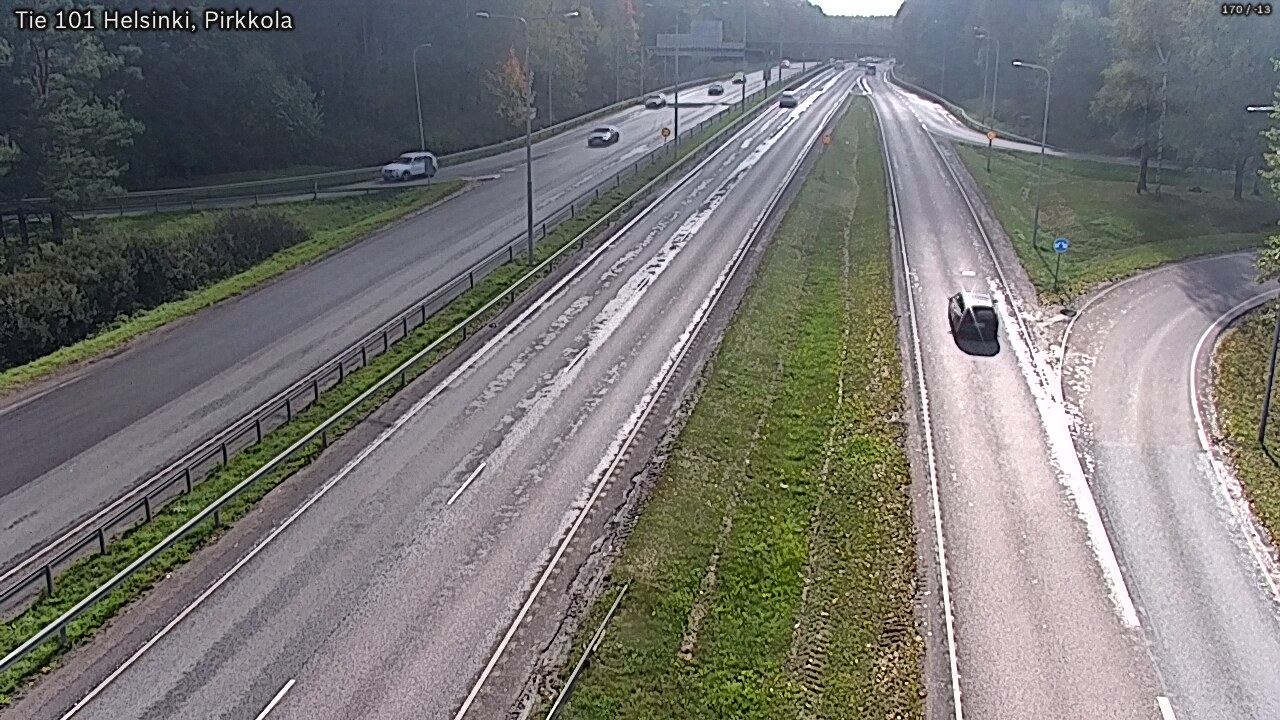 Weather Camera Image Väg 101 Helsingfors Britas, Helsinki, Uusimaa