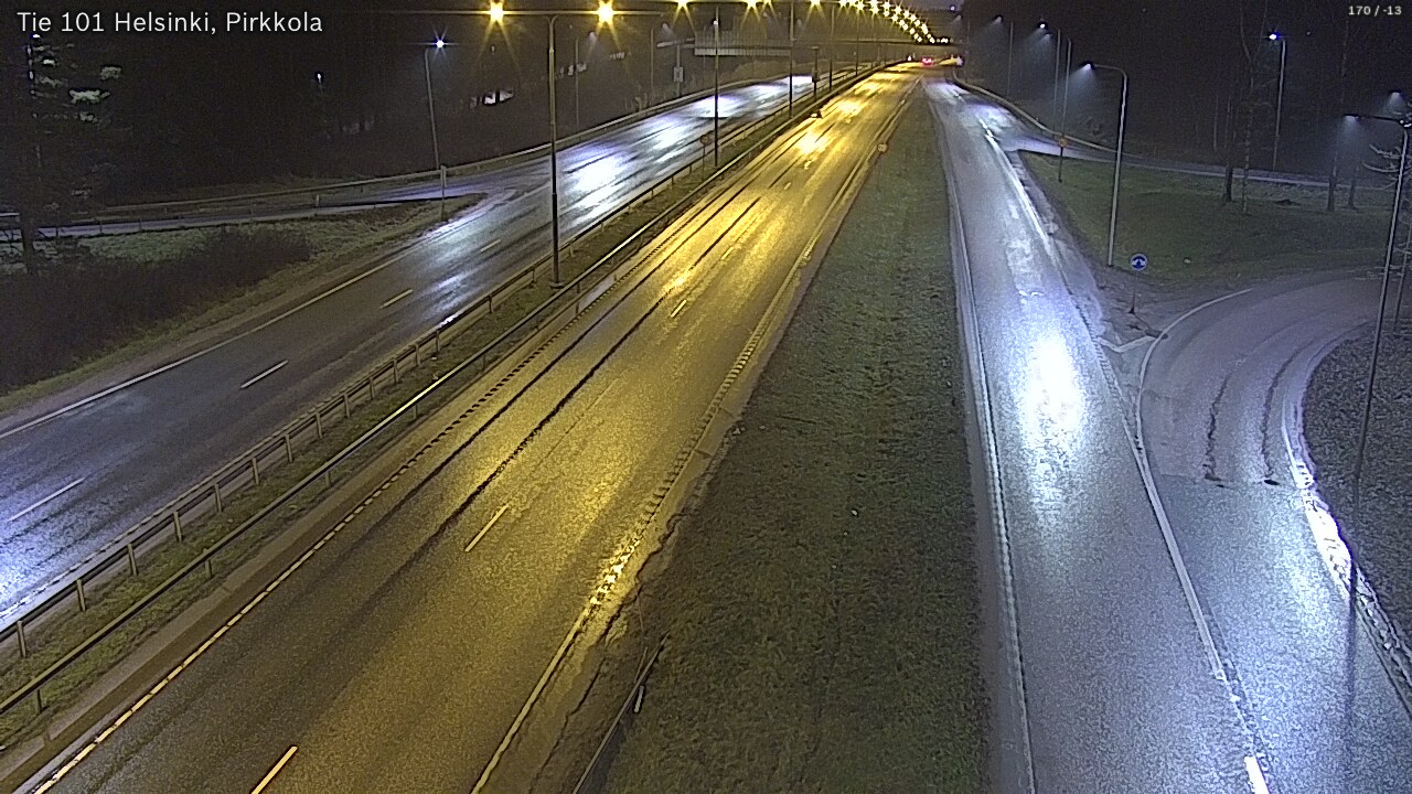 Weather Camera Image Väg 101 Helsingfors Britas, Helsinki, Uusimaa