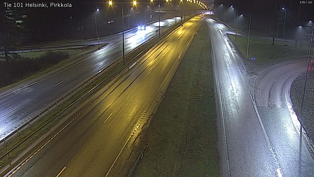 Weather Camera Image Väg 101 Helsingfors Britas, Helsinki, Uusimaa