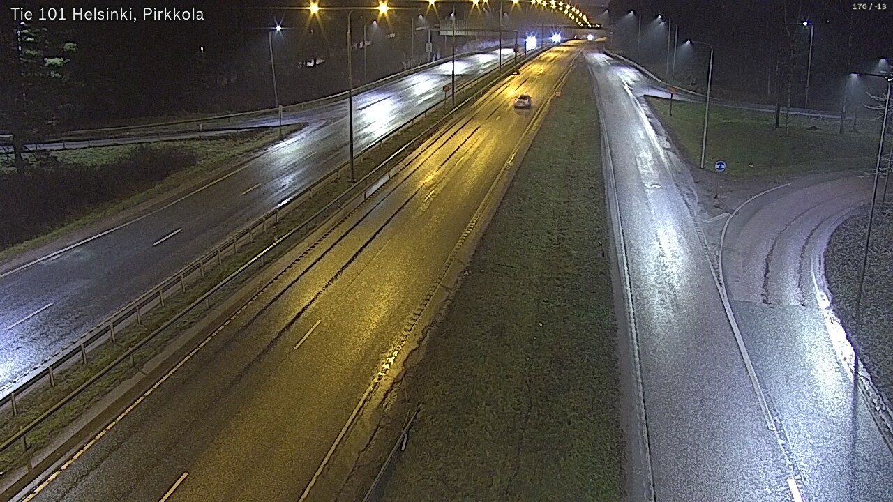 Weather Camera Image Väg 101 Helsingfors Britas, Helsinki, Uusimaa