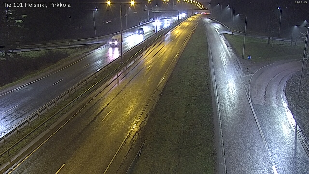Weather Camera Image Väg 101 Helsingfors Britas, Helsinki, Uusimaa