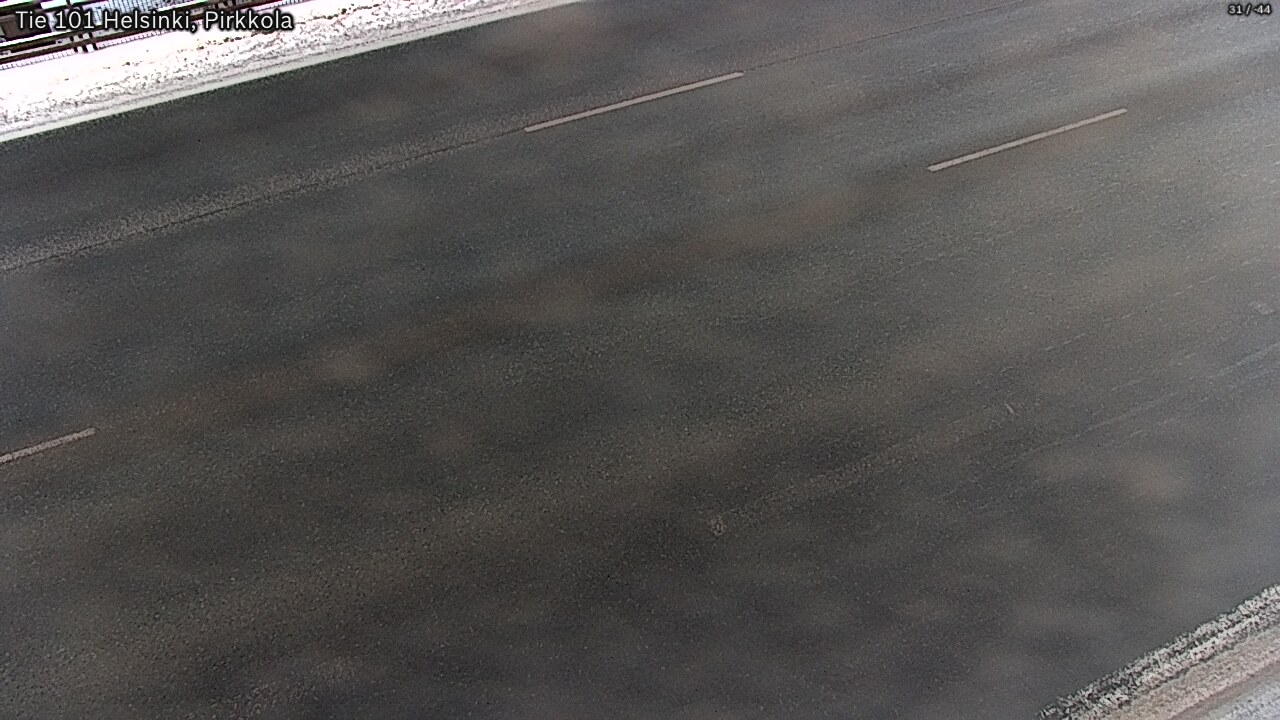 Weather Camera Image Road 101 Helsinki Pirkkola, Helsinki, Uusimaa