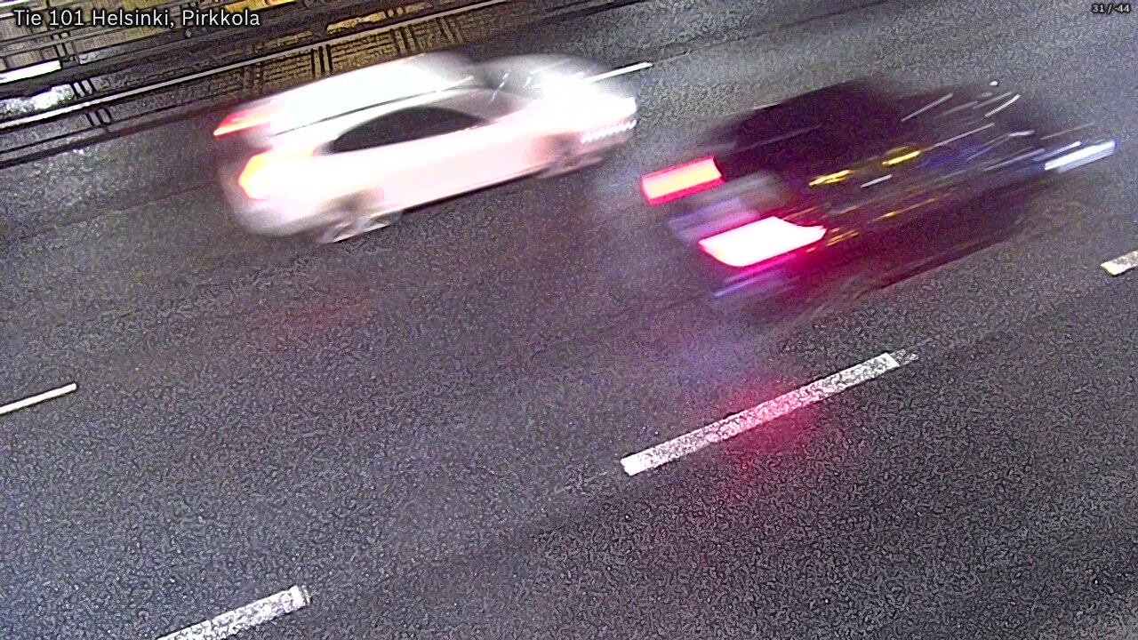 Weather Camera Image Road 101 Helsinki Pirkkola, Helsinki, Uusimaa