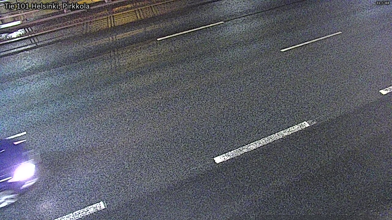 Weather Camera Image Road 101 Helsinki Pirkkola, Helsinki, Uusimaa