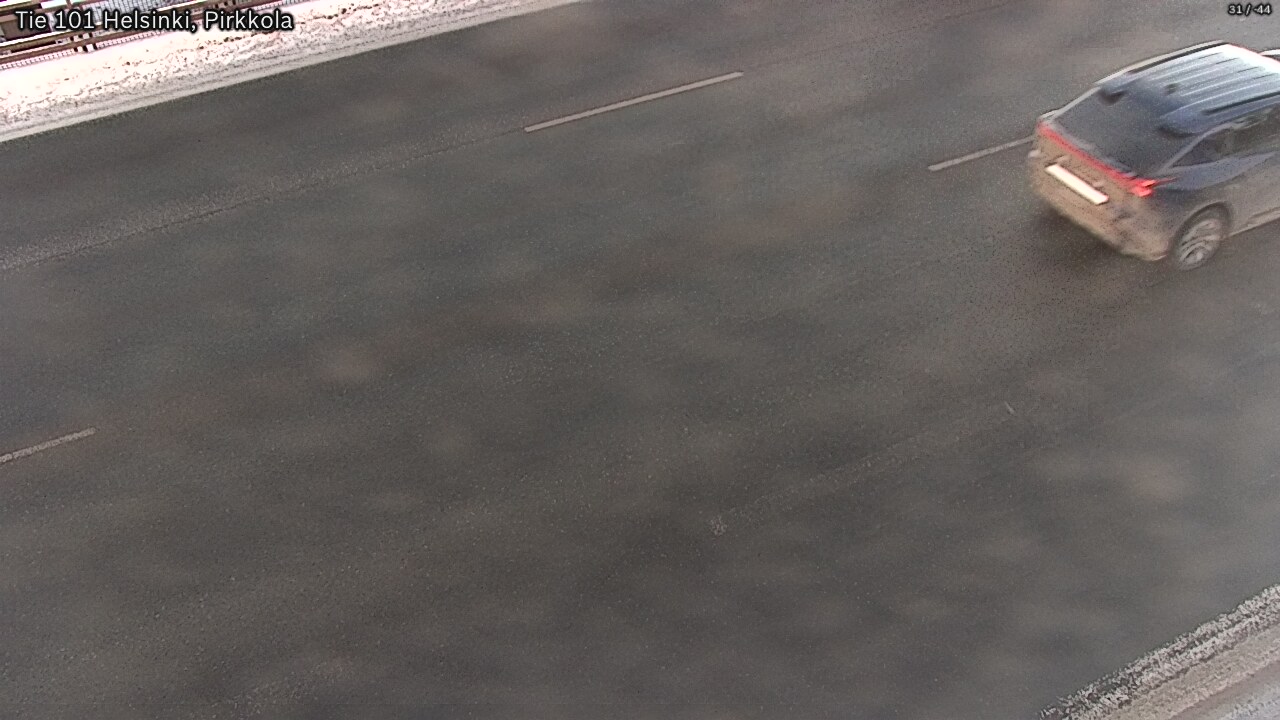 Weather Camera Image Road 101 Helsinki Pirkkola, Helsinki, Uusimaa