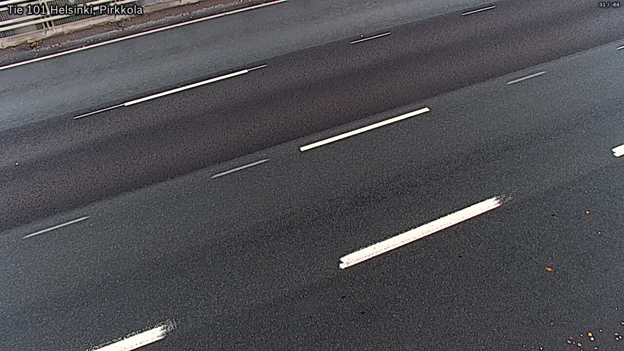 Weather Camera Image Road 101 Helsinki Pirkkola, Helsinki, Uusimaa