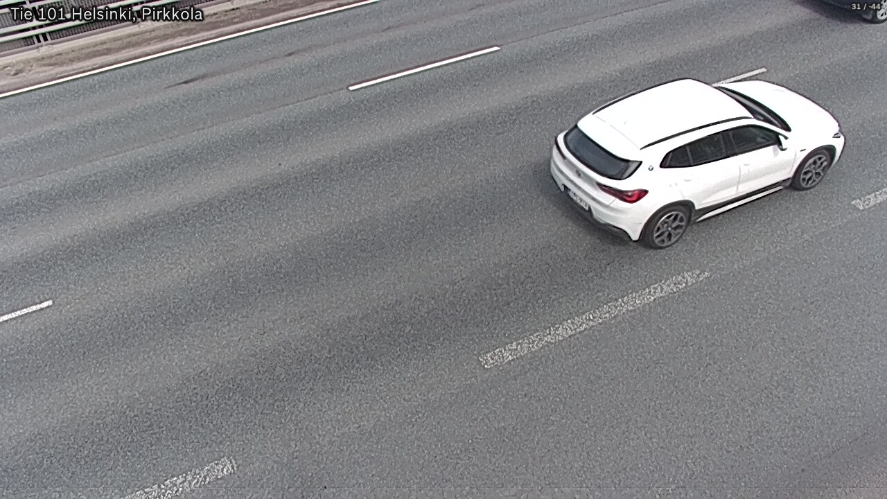 Weather Camera Image Väg 101 Helsingfors Britas, Helsinki, Uusimaa