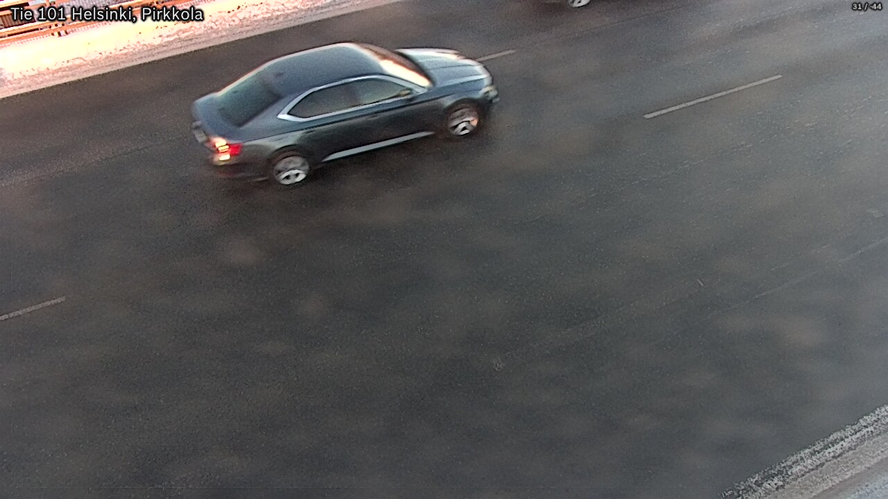 Weather Camera Image Road 101 Helsinki Pirkkola, Helsinki, Uusimaa
