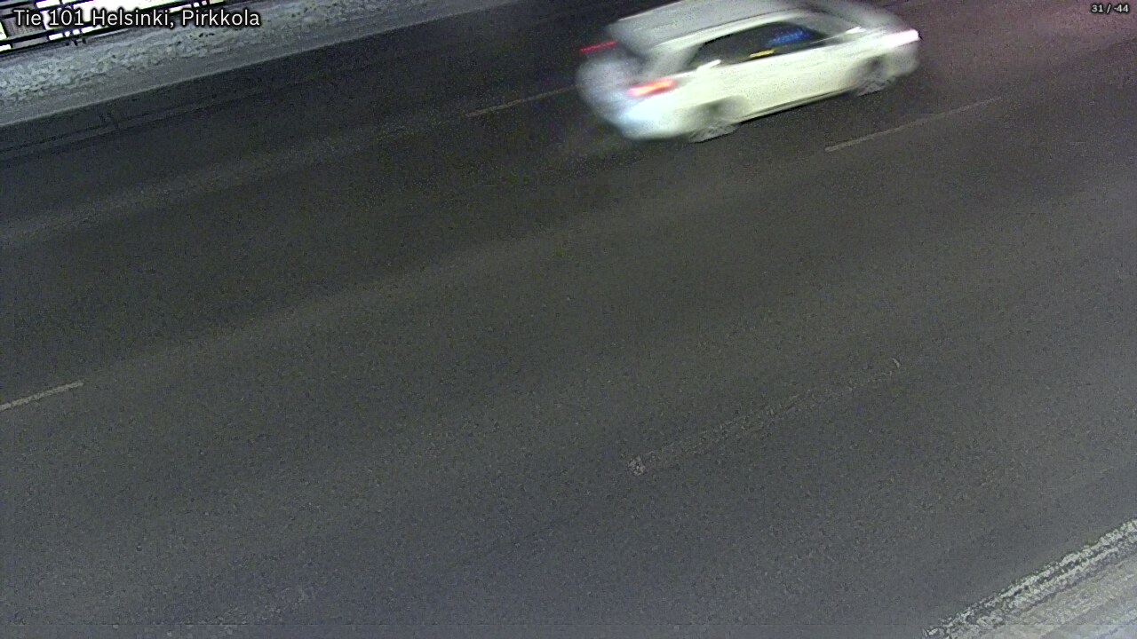 Weather Camera Image Road 101 Helsinki Pirkkola, Helsinki, Uusimaa