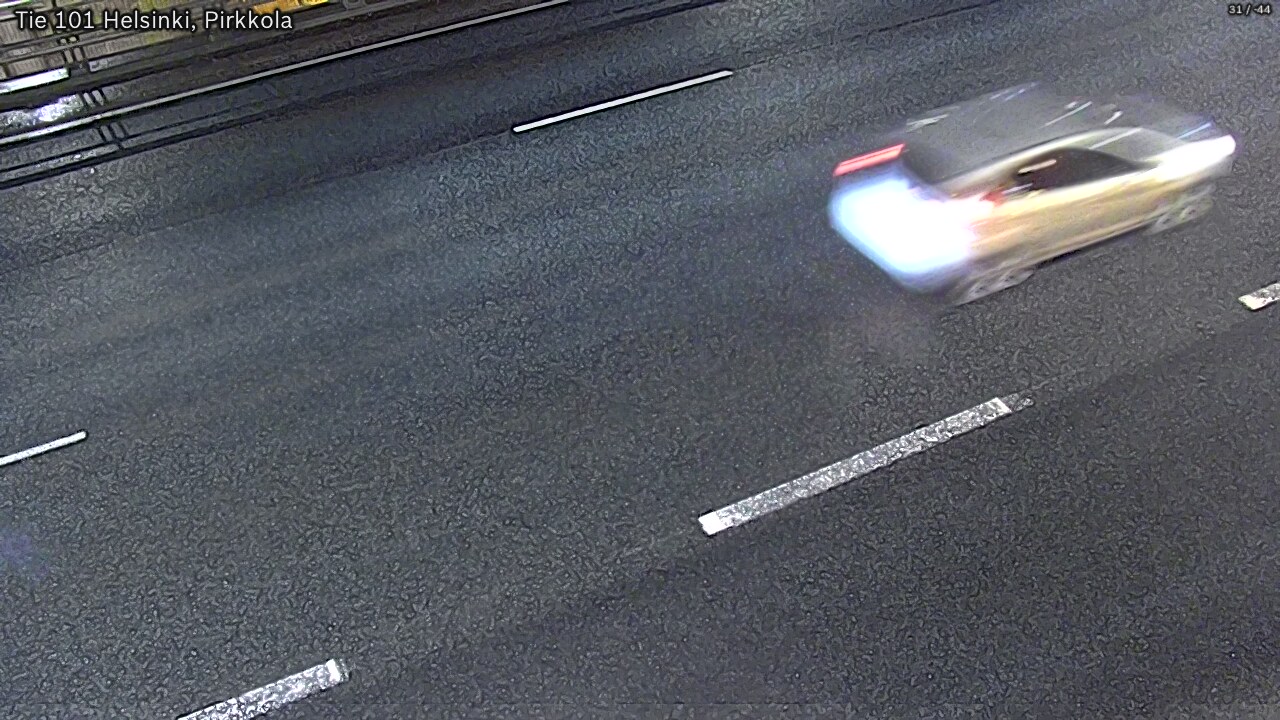 Weather Camera Image Road 101 Helsinki Pirkkola, Helsinki, Uusimaa