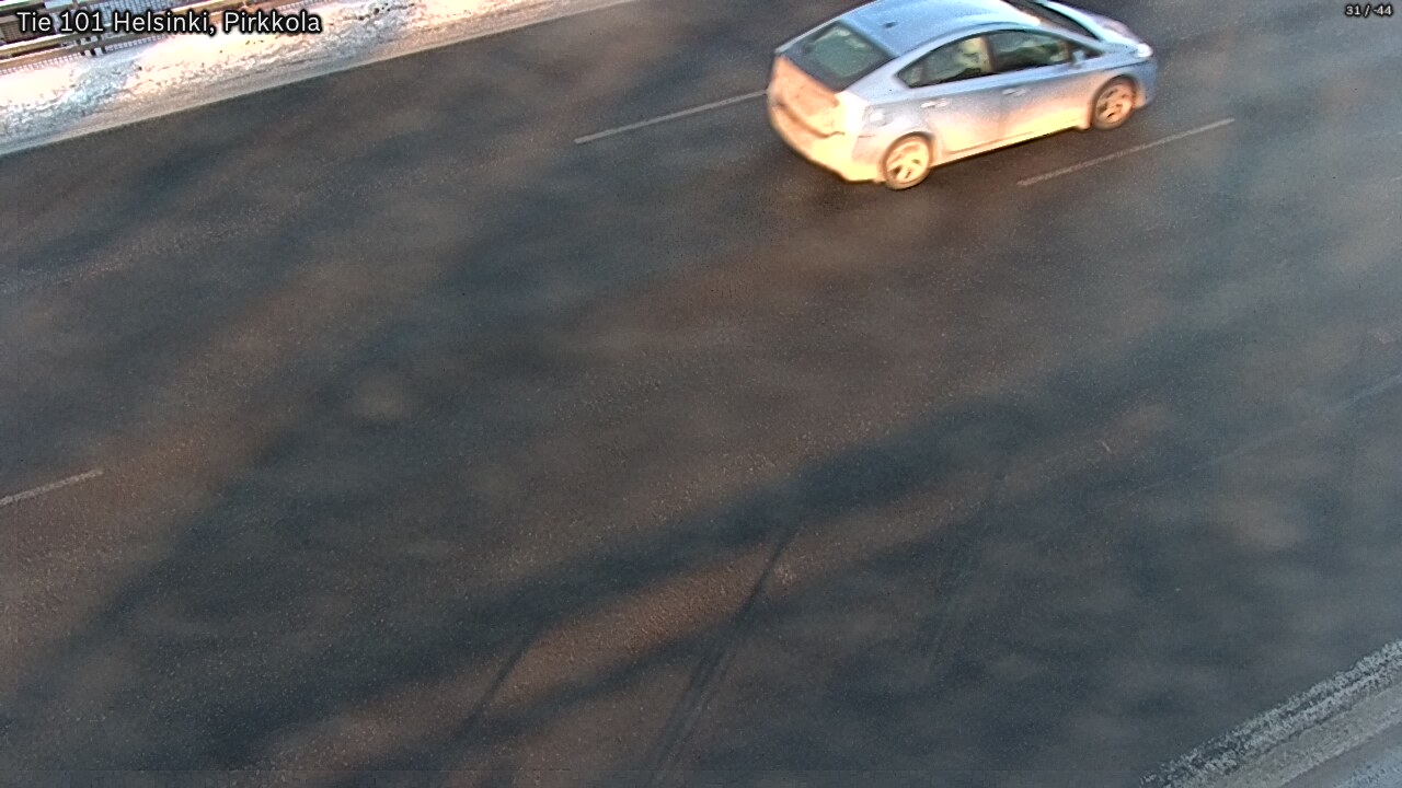Weather Camera Image Road 101 Helsinki Pirkkola, Helsinki, Uusimaa
